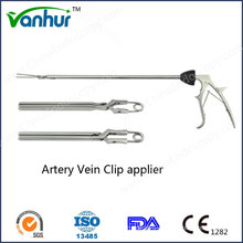 Laparoscopic Hemostatic Forceps Artery Vein Clip Applier